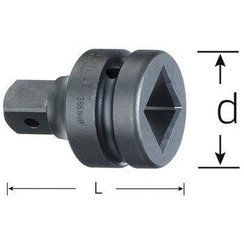 インパクト用アダプター STAHLWILLE(スタビレー)