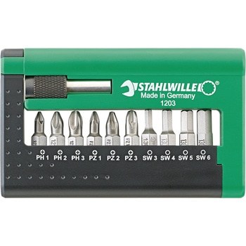 ビットセット (ケース付) STAHLWILLE(スタビレー)