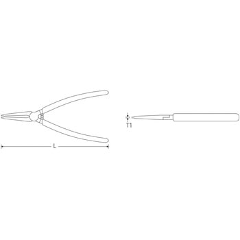 スナップリングプライヤー - STAHLWILLE(スタビレー)