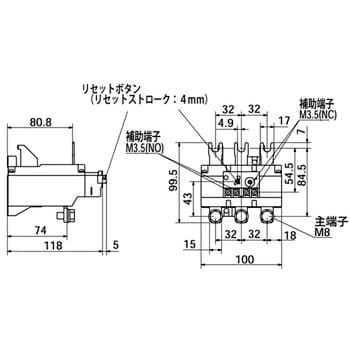 TR-N6 45A 標準形サーマルリレー 1個 富士電機 【通販サイトMonotaRO】