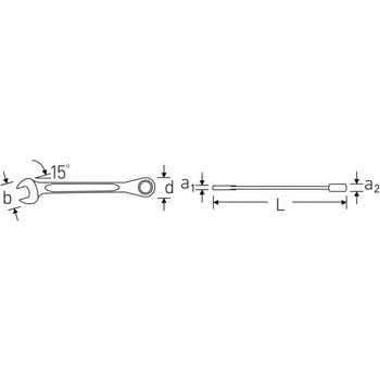 ラチェットコンビネーションレンチセット STAHLWILLE(スタビレー)