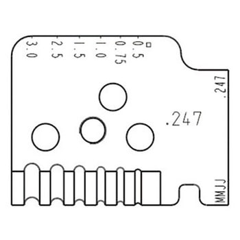 ラドックス単一導体ストリップ用替刃 RENNSTEIG(レンシュタイグ)