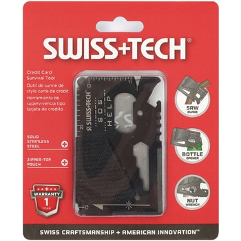 マルチサバイバルカード 17-in-1 SWISS TECH