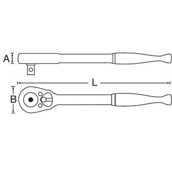 60ギア ラチェットハンドル SIGNET(シグネット)