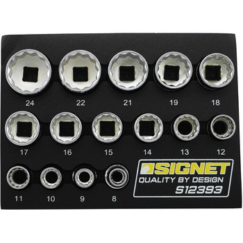 12角ソケットセット (DESIGNトレー付) SIGNET(シグネット)