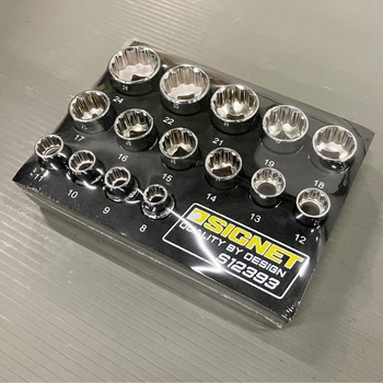 12角ソケットセット (DESIGNトレー付) SIGNET(シグネット)