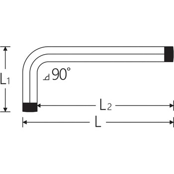 L型ヘクスローブレンチ - STAHLWILLE(スタビレー)