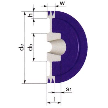 イソメックSPプーリー SPZ-2