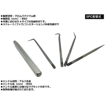 差替式ピックツールセット (マグネットグリップ) SIGNET(シグネット)
