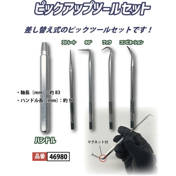 差替式ピックツールセット (マグネットグリップ) SIGNET(シグネット)