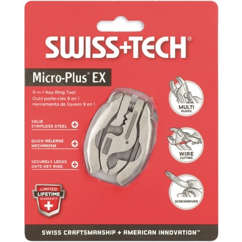 折畳みマルチツール 9-in-1 (ステンレス製) SWISS TECH