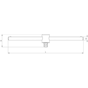 半円グリップT型スライドハンドル SIGNET(シグネット)