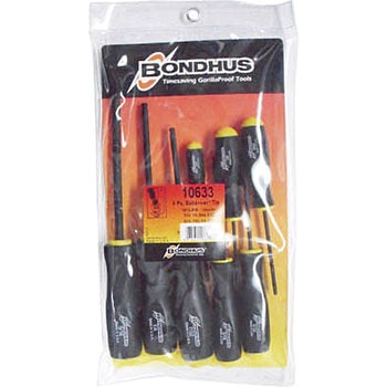 ドライバー インチ8本組 BONDHUS