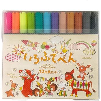 いろふでぺん(カラー筆ペン) コクヨ