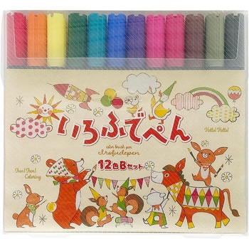 いろふでぺん(カラー筆ペン) コクヨ