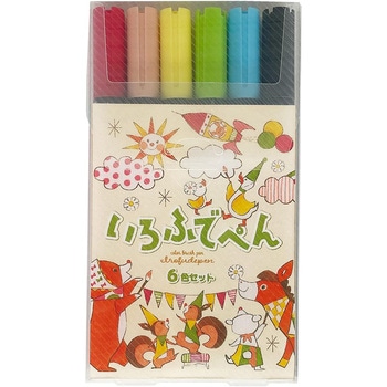 いろふでぺん(カラー筆ペン) コクヨ