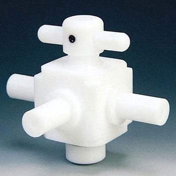 PTFE 三方バルブ枝タイプ 10Φ フロンケミカル