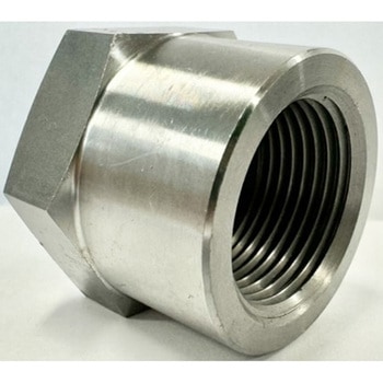 鍛鋼製ねじ込み式管継手 No.123 六角キャップ 藤井高圧