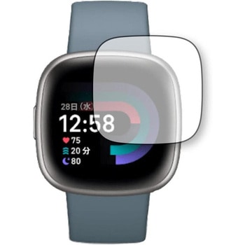 液晶保護フィルム Fitbit Versa 4 高硬度9H メディアフューチャー