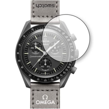 液晶保護フィルム OMEGA X SWATCH BIOCERAMIC MOONSWATCH BIOCERAMIC MOONSWATCH 曲面対応 高光沢 メディアフューチャー