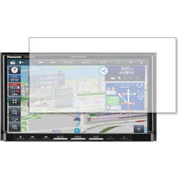 液晶保護フィルム Panasonic カーナビ Strada CN-HA01WD CN-HA01D CN-HE01WD CN-HE01D 指紋防止 メディアフューチャー