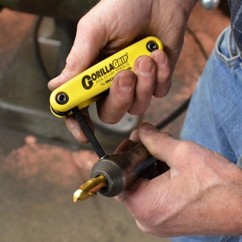 六角棒レンチセット(ナイフ式) ゴリラグリップ BONDHUS