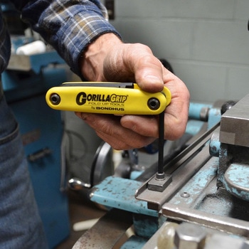 六角棒レンチセット(ナイフ式) ゴリラグリップ BONDHUS