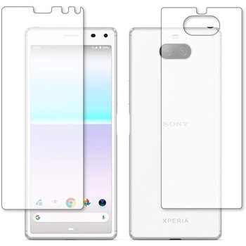液晶保護フィルム Sony Xperia 8 SOV42 両面 ブルーライトカット(反射防止) メディアフューチャー