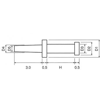 SST-1-1 ロジック用チェック端子 1パック(20個) サンハヤト 【通販