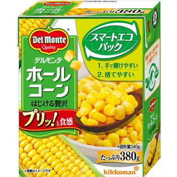 ホールコーン はじける贅沢 380g デルモンテ