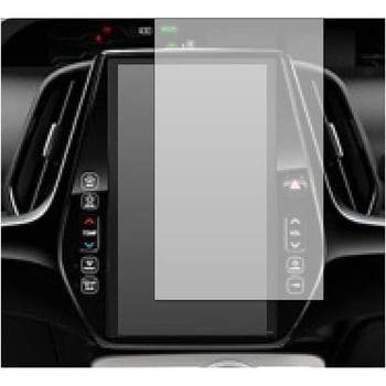 液晶保護フィルム トヨタ プリウス XW50 PHV ZVW52 11.6インチ 2.5R GPS ナビ 高硬度9H メディアフューチャー