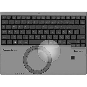 液晶保護フィルム パナソニック レッツノート SR ( CF-SR3 ) [ ホイールパッド用 ] 指紋防止 メディアフューチャー