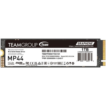TM8FPW001T0C101 ^SSD MP44 M.2 PCIe 4.0 Team(`[) 1TB   TM8FPW001T0C101 07333561