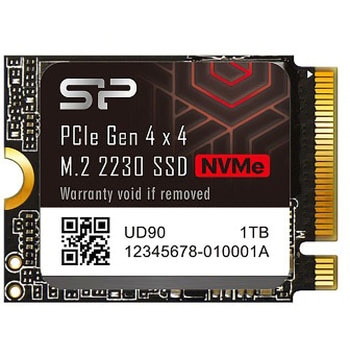 内蔵SSD M.2 PCIe Gen4x4 UD90 2230 シリコンパワー(Silicon Power)