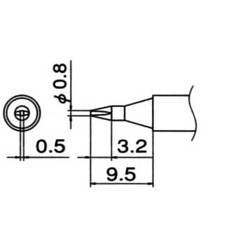こて先(T12・鉛フリーはんだ対応)