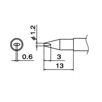 こて先(T12・鉛フリーはんだ対応) 白光