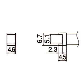 こて先(T12・鉛フリーはんだ対応) 白光