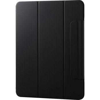13インチ iPad Pro (M4) 2024年用 ケース レザー 本体マグネット装着 手帳型 スリープ対応 2アングル 軽量 エレコム