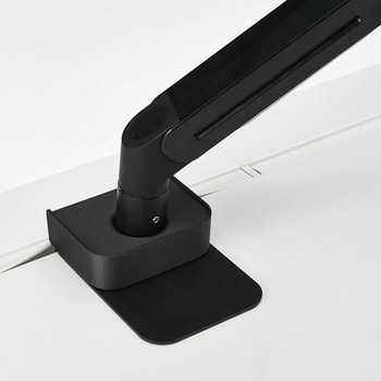 モニターアームEG スチール天板用取付板 内田洋行