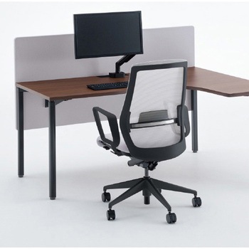 モニターアームEG スチール天板用取付板 内田洋行