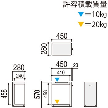 オープンサイドワゴン 内田洋行