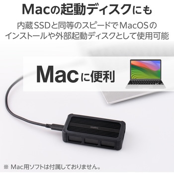 M.2 SSD ケース NVMe USB4対応 Type-C アルミボディ 外付けケース 40Gbps 超高速転送 最大4TB対応 ロジテック