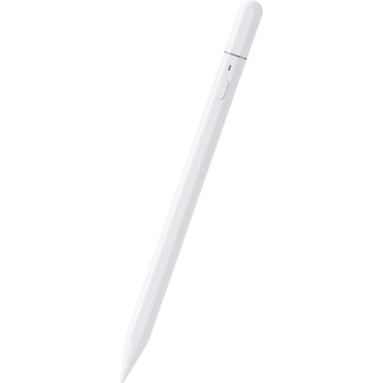 タッチペン iPad用ペンシル 充電式 スタイラスペン Type-C 急速充電 傾き検知 コネクターカバー付き エレコム