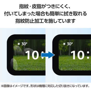 Amazon Echo Show 5 第3世代用 保護フィルム 2枚入り アンチグレア 高精細 表面硬度3H ハードコート エレコム