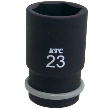 12.7sq. インパクトレンチ用ソケット(セミディープ薄肉) ピン・リング付 KTC