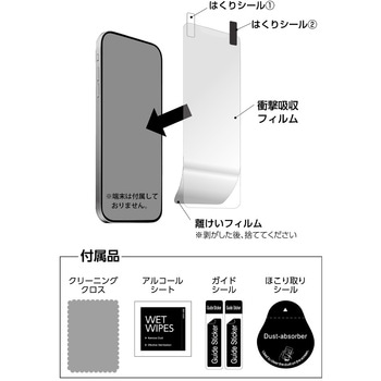 iPhone16 液晶保護ガラスパネル エアージェイ