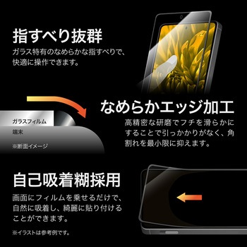 AQUOS R9 pro ガラスフィルム 「GLASS PREMIUM FILM」全面保護 超透明 LEPLUS NEXT