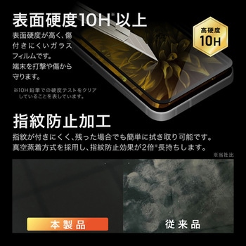 AQUOS sense9 ガラスフィルム 「GLASS PREMIUM FILM」全面保護 超透明 LEPLUS NEXT
