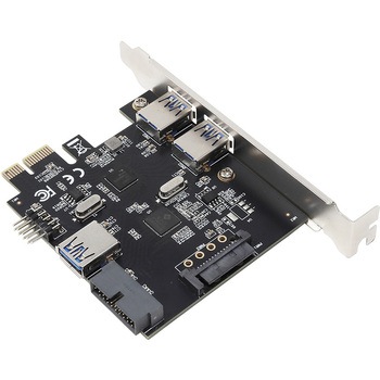 USB3.2Gen1+USB2.0 PCIeカード 5+2ポート アイネックス