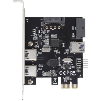 USB3.2Gen1+USB2.0 PCIeカード 5+2ポート アイネックス